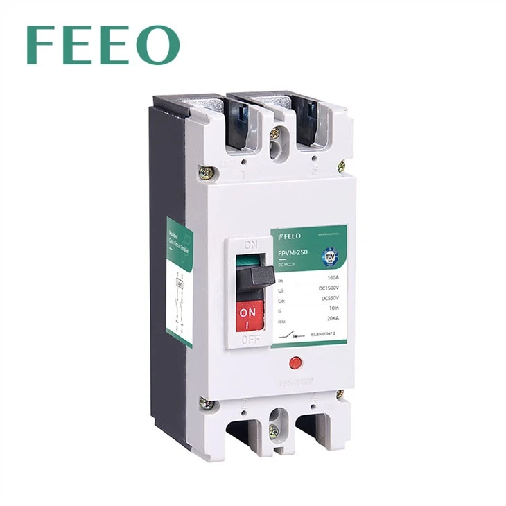 Ražotāja rūpnīcas Dc Mccb Molded Case Circuit Breaker 2P 250A